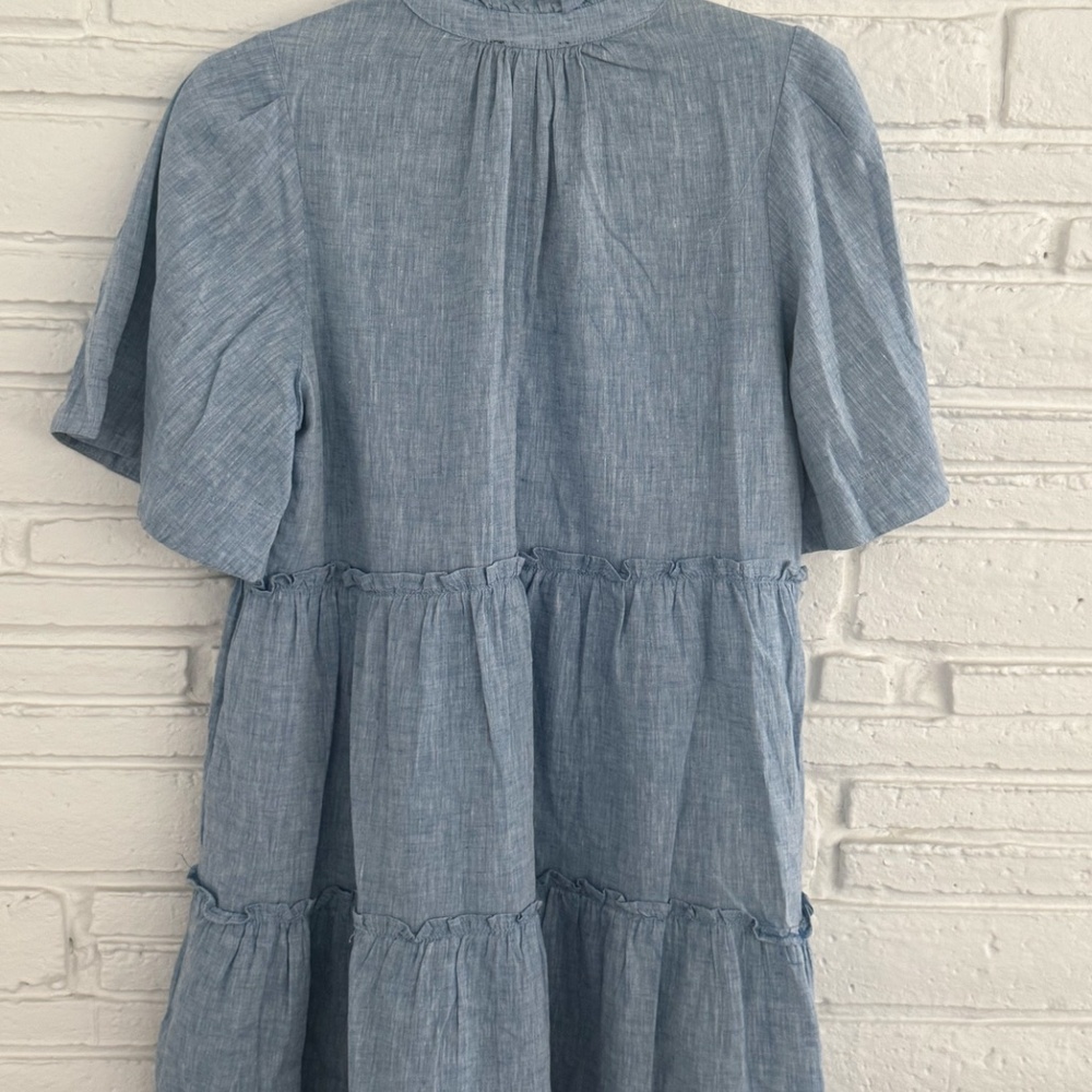 Tuckernuck Crawford Dress in Chambray - Small - Picture 5 of 8